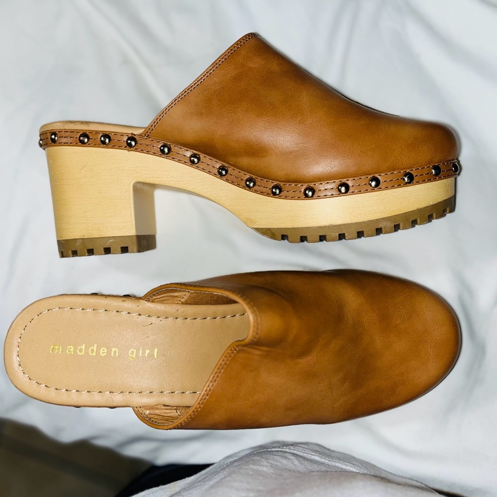 Madden Girls Heeled Clogs for Women